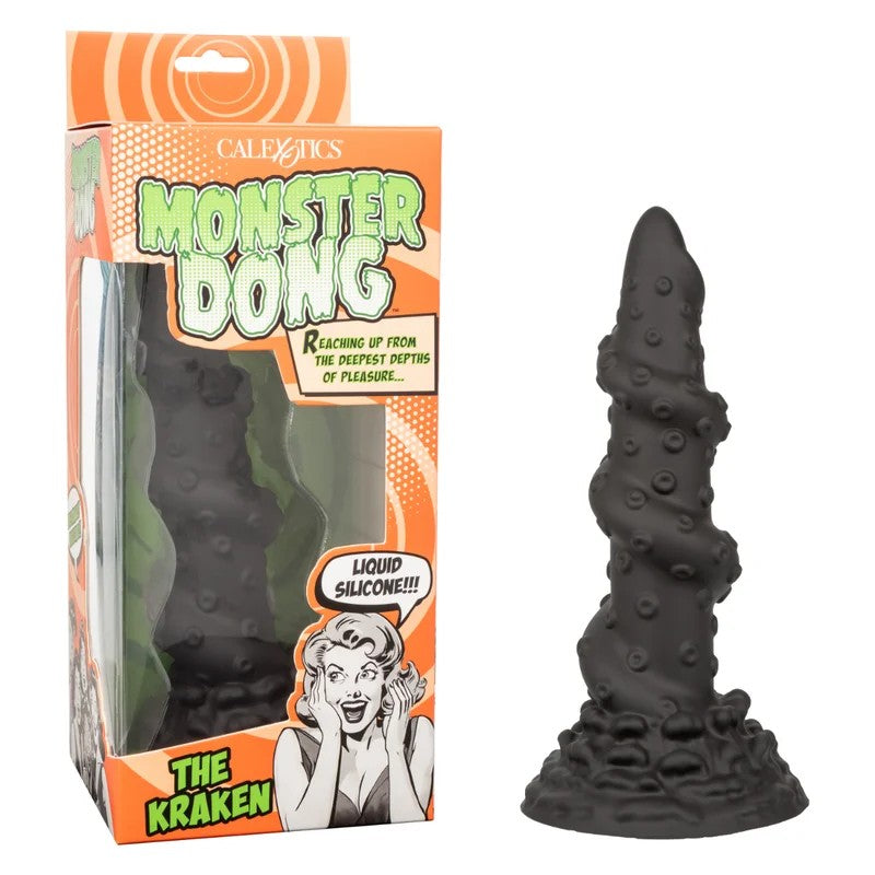 Calexotics–MonsterDong“TheKraken”8″FantasyTentacleDong(Black)
