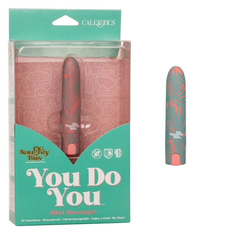 Calexotics–NaughtyBitsYouDoYouRechargeableBullet(FernPatterned)