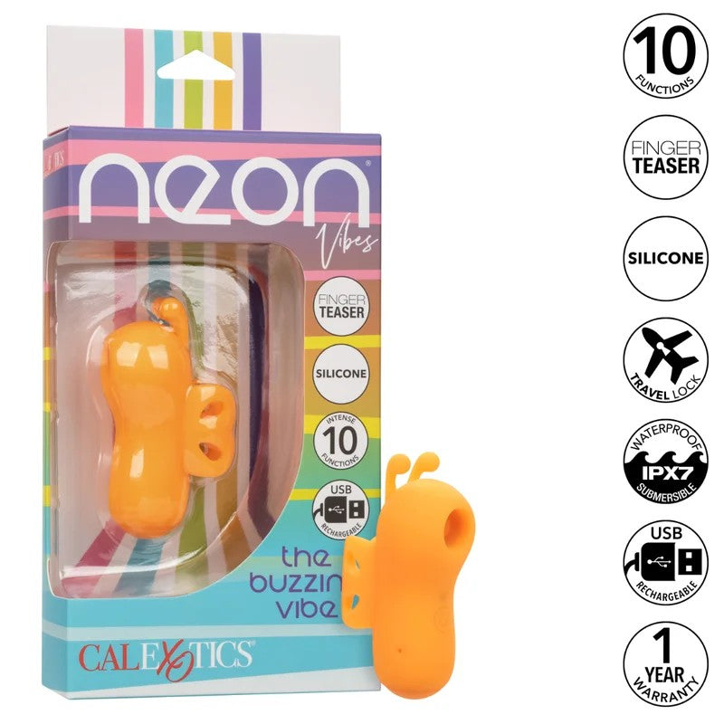 Calexotics–NeonVibes“TheBuzzingVibe”FingerVibe(NeonOrange)