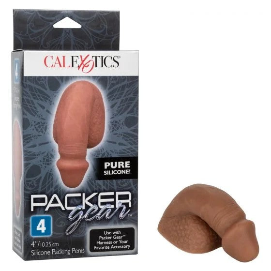 Calexotics–PackerGear4InchSiliconePackingPenis(DeepTanFlesh)