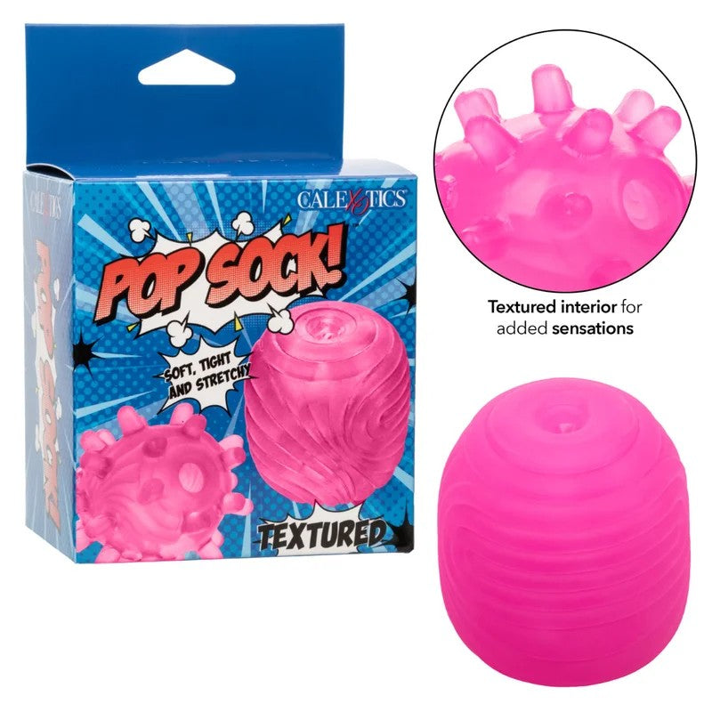 Calexotics–PopSock!TexturedReversibleMiniStroker(Pink)