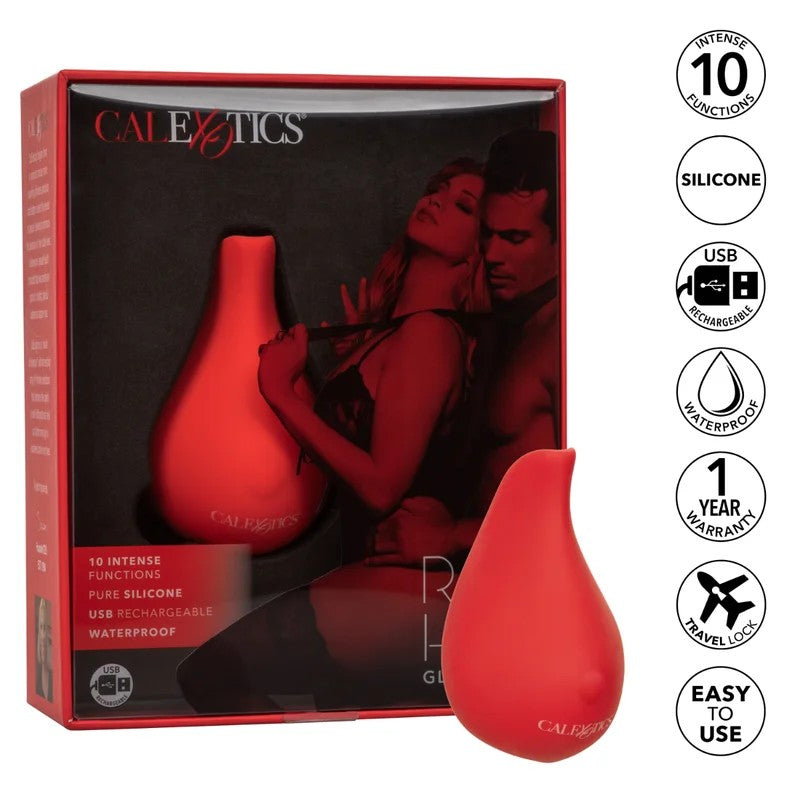 Calexotics–RedHot“Glow”ClitoralMassager(Red)