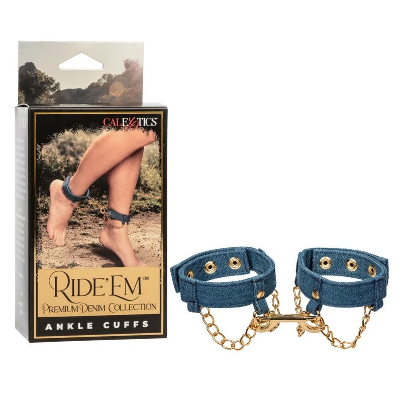 Calexotics–Ride‘EmAnkleCuffs(Denim)