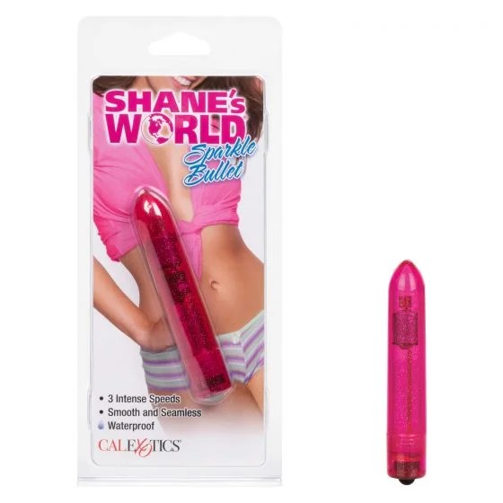 Calexotics–Shane’sWorld4″SparkleBullet(Pink)