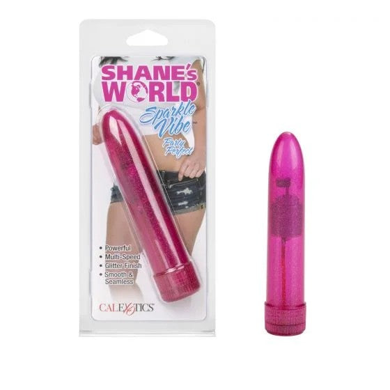 Calexotics–Shane’sWorldSparkleVibeSmoothieVibrator(PinkSparkle)