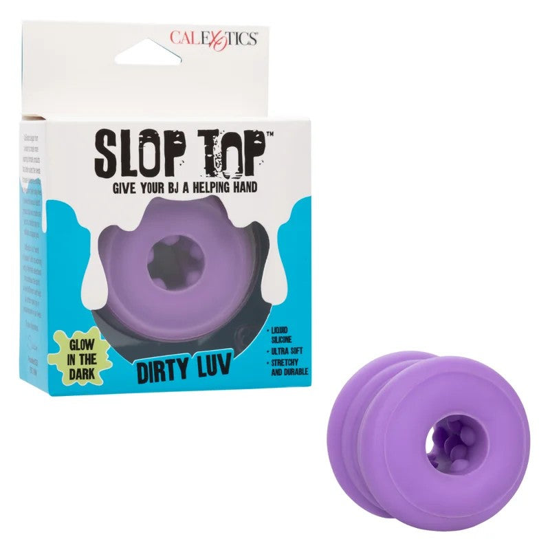 Calexotics–SlopTop“DirtyLuv”BJStrokerSleeve(Glow-In-The-DarkPurple)