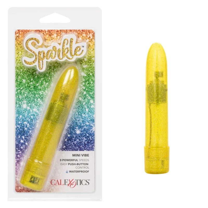 Calexotics–Sparkle4.5″MiniVibe(Yellow)