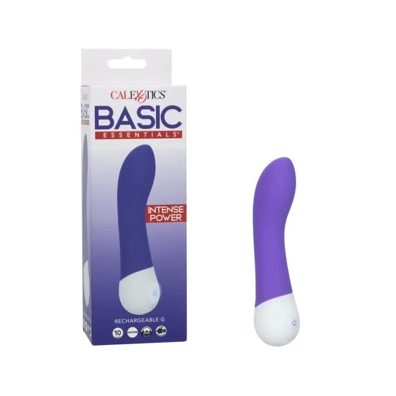 CalExoticsBasicEssentials®RechargeableGVibrator–(Purple)