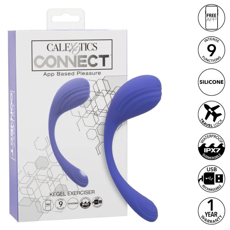 CalexoticsConnect–KegelExerciserEggVibrator(Purple)