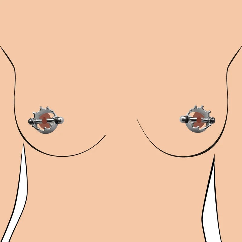 CrownedMagenticNippleClamps