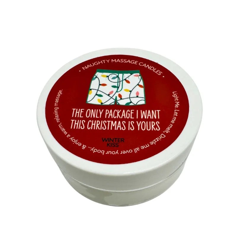 KamaSutra–ChristmasHolidayNaughtyMassageCandle50g(ThePackage)