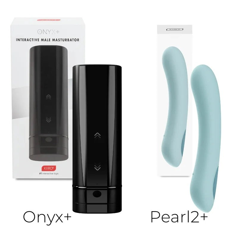 Kiiroo–CouplesKitOnyx+InteractiveMaleMasturbator&Pearl2+