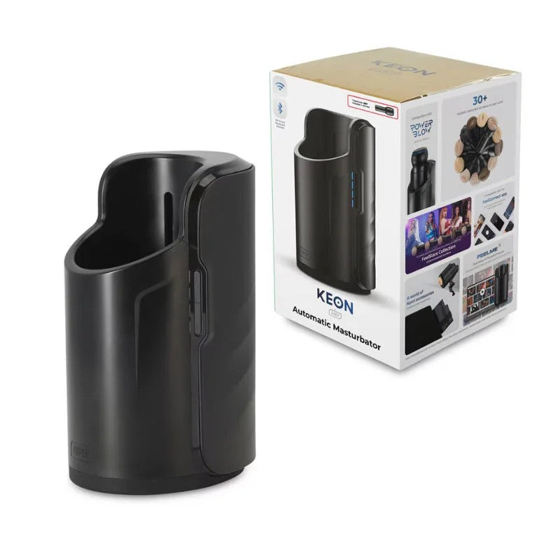 Kiiroo–KEONAutomaticMasturbatorwithWifi&Bluetooth–(Black)