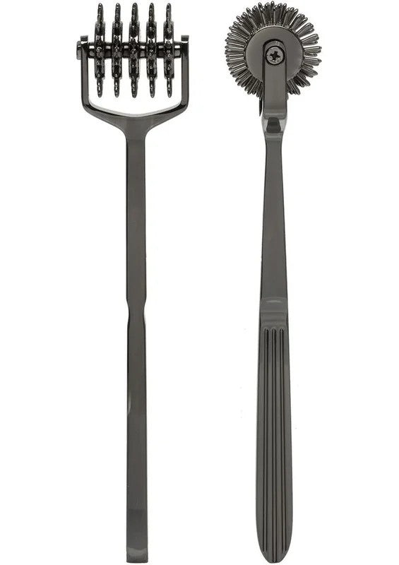 KinkSpikeSolidMetalPinwheel5Wheels–BlackChrome