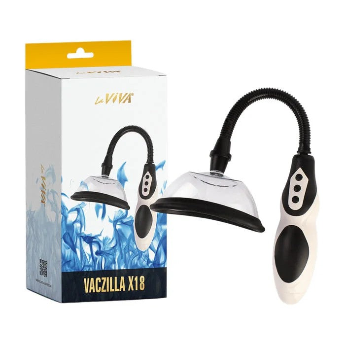 LaViva–VaczillaX18AutomaticPussyPump(Clear/Black)