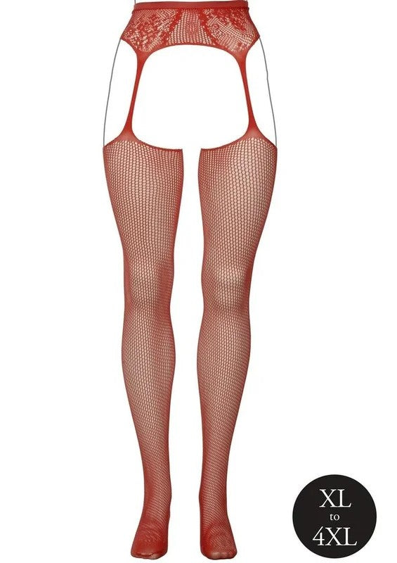LeDesirFishnetandLaceGarterbeltStocking–Queen–SunsetGlow