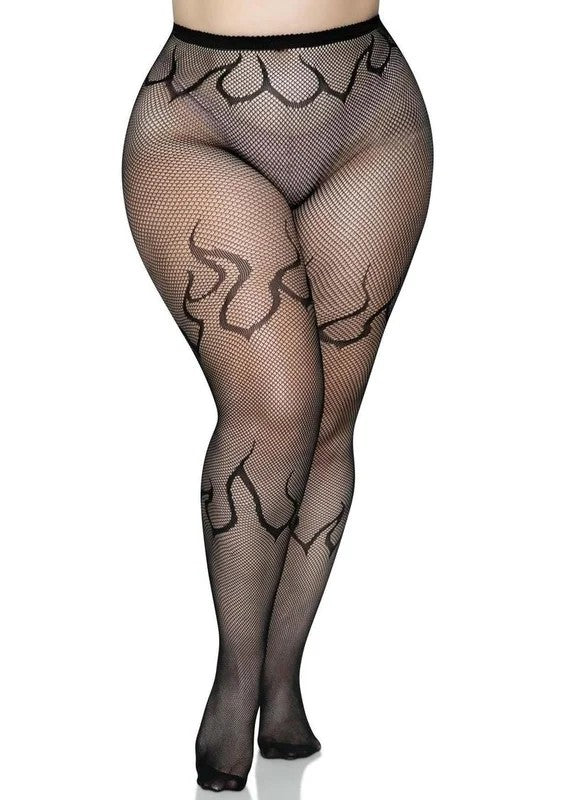 LegAvenueFlameNetTights