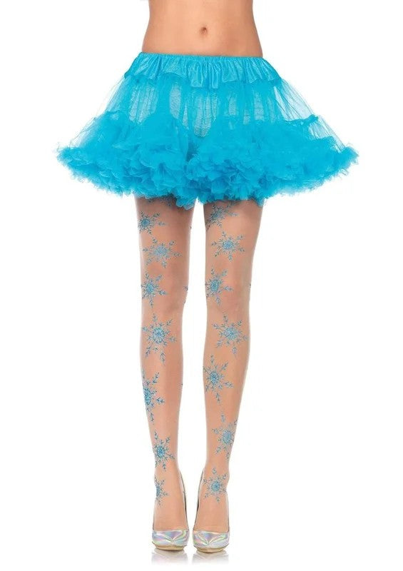 LegAvenueLetItSnowSpandexSheerGlitterSnowflakePantyhose