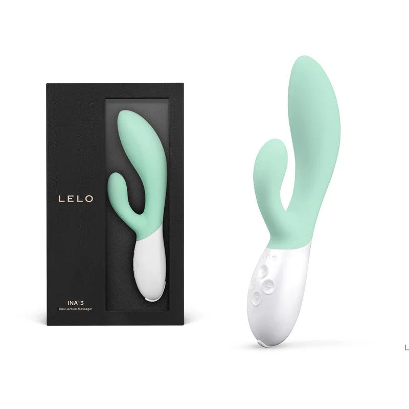 Lelo–“Ina3”Dual-ActionVibrator(Seaweed)