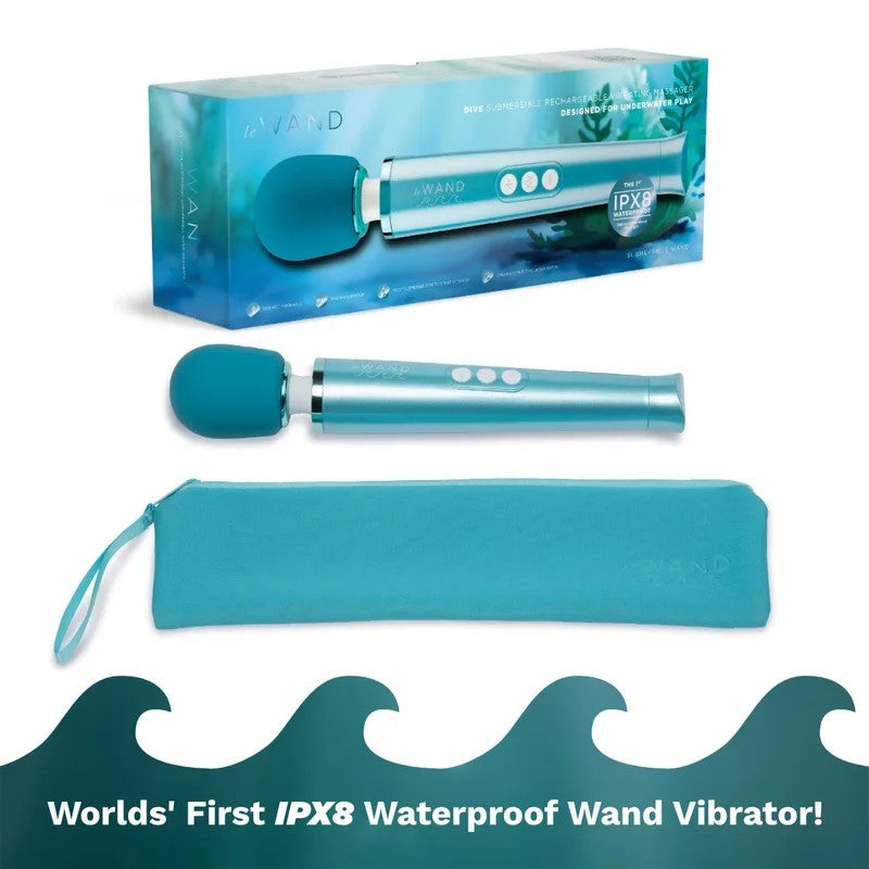 LeWand–“Dive”SubmersibleWandMassager(Blue)
