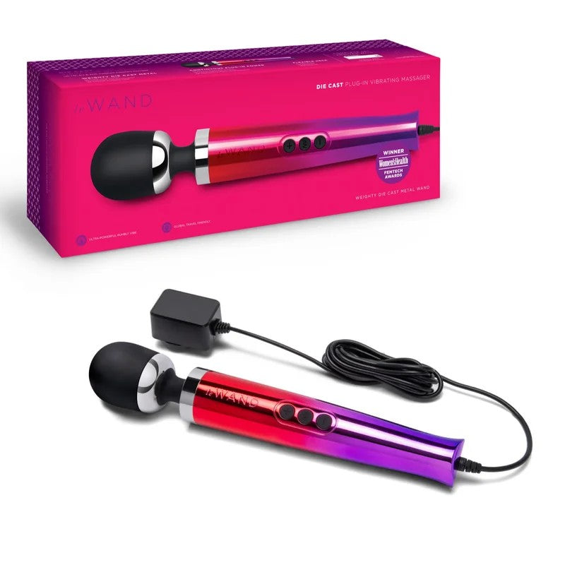 LeWand–LeWandDieCastPlug-InMassager(PurpletoPinkOmbre)