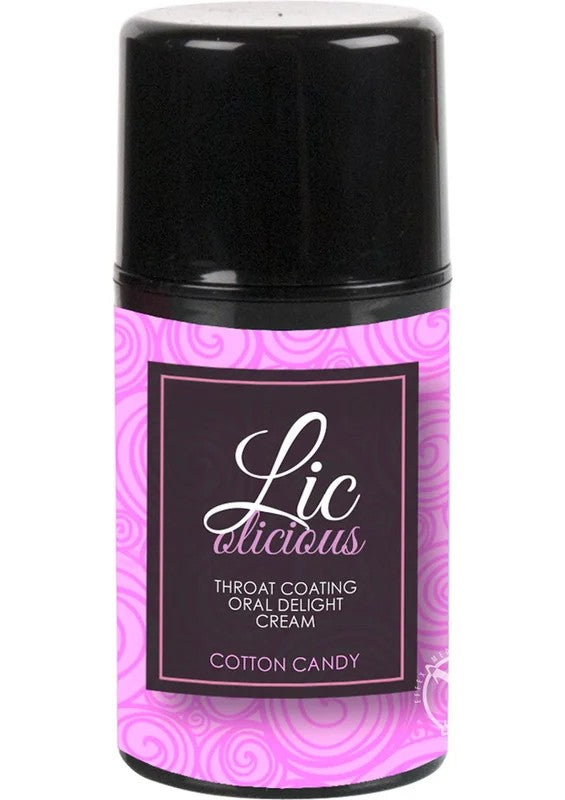 LicoliciousThroatCoatingOralDelightCreamCottonCandy