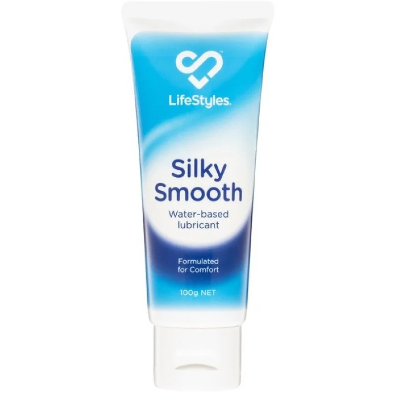 LifeStyles–SilkySmooth100g|Water-BasedLubricant