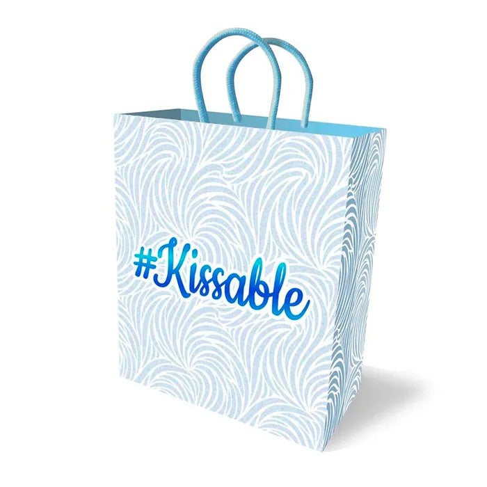 LittleGenie–#KissableFlockedGiftBag(BluePattern)