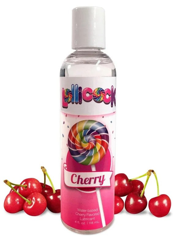 LollicockWaterBasedFlavoredLubricant4oz–Cherry