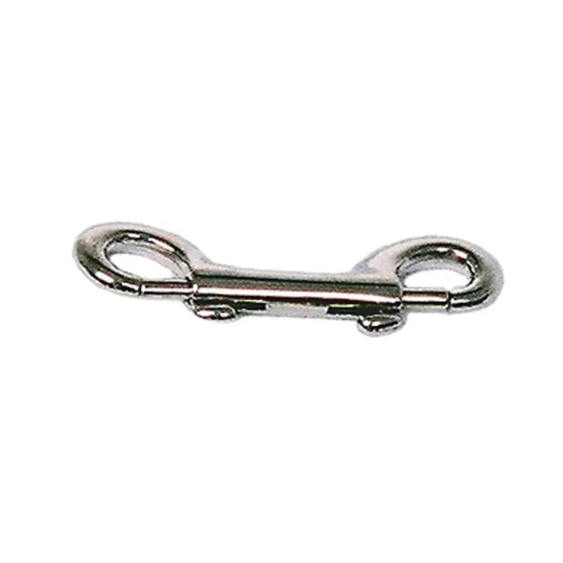 LoveInLeather–DoubleEndedMetalSnapThumb-slideClip(Silver)