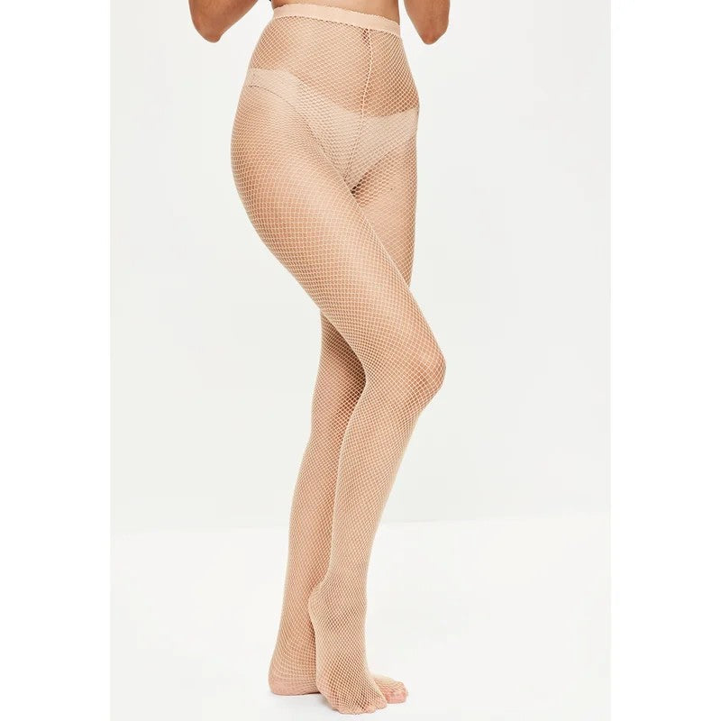 LoveinLeatherSanpellegrino–MicronetFinefishnetPantyhose–OS(Nude)