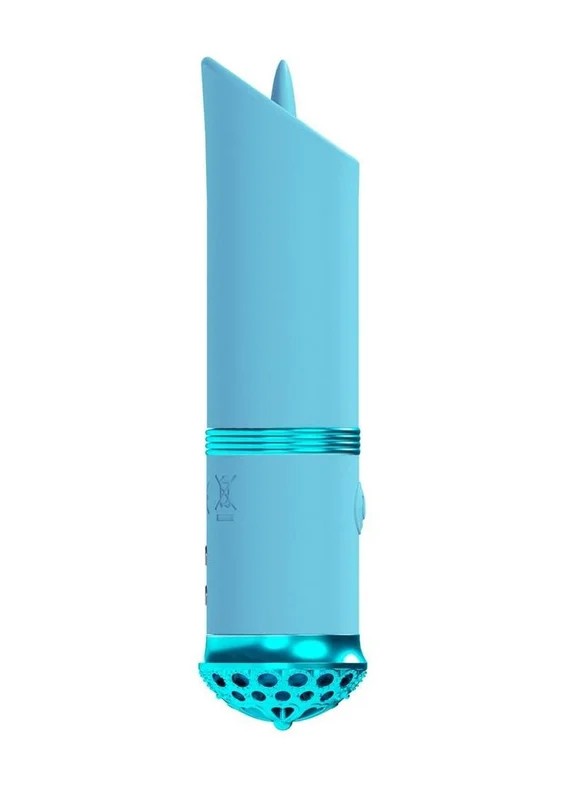 LovelineLuxe10FunctionMiniLipstickRechargeableSiliconeVibrator