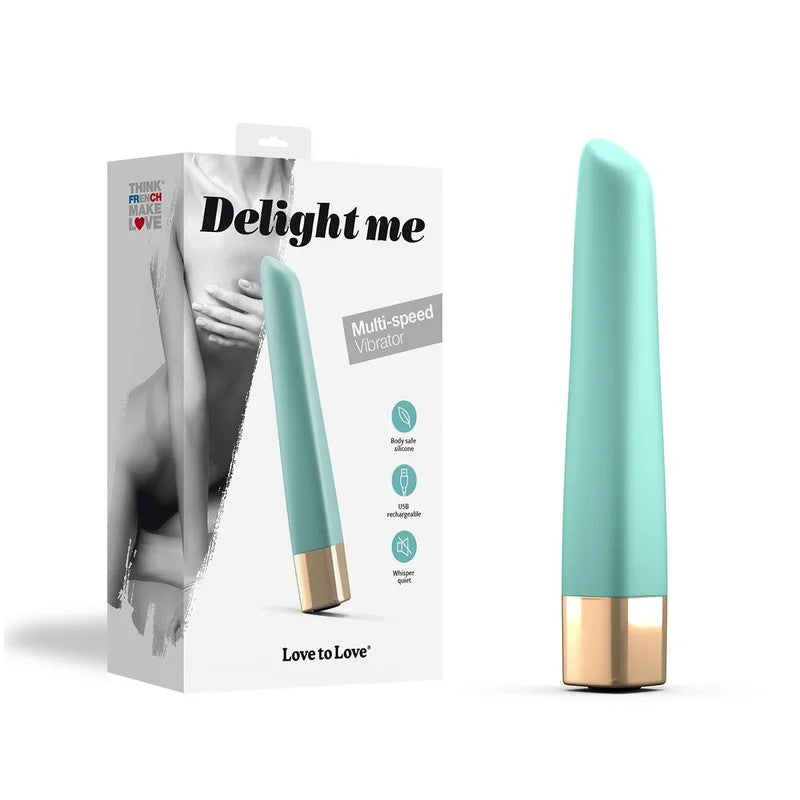 LoveToLove–DelightMeRechargeableBulletVibrator(Teal)