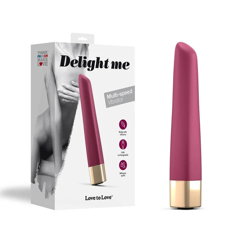 LoveToLove–DelightMeRechargeableBulletVibrator(Burgundy)