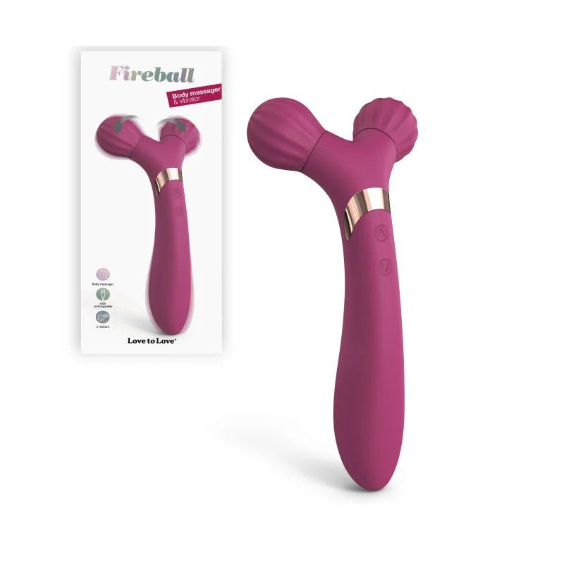 LoveToLove–FireballMassager&Vibrator(Plum)