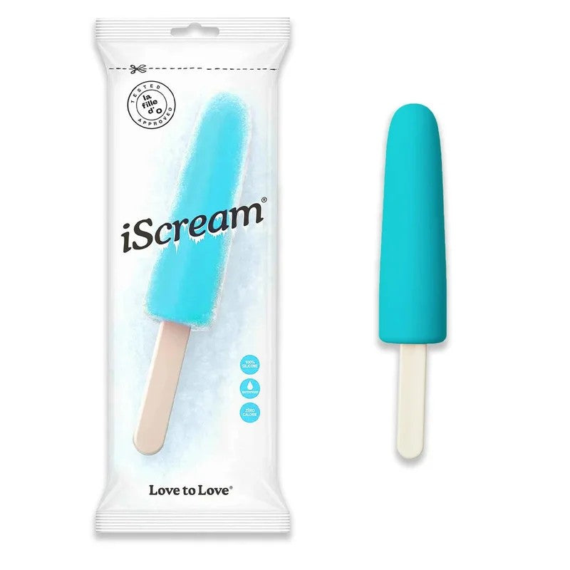 LoveToLove–“iScream”Ice-CreamDildo(Blue)