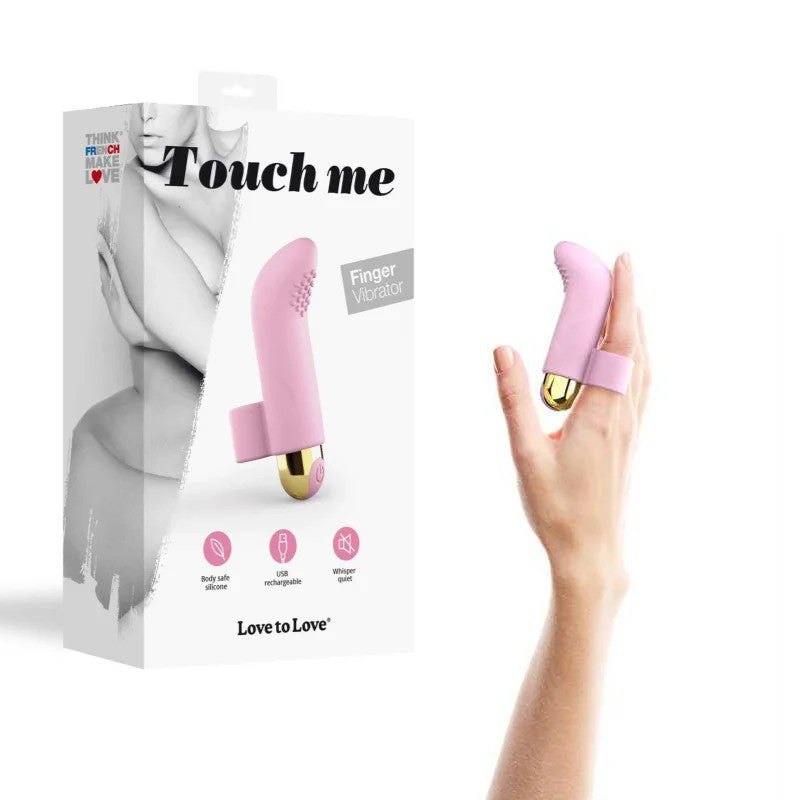 LoveToLove–TouchMeFingerVibrator(Pink)