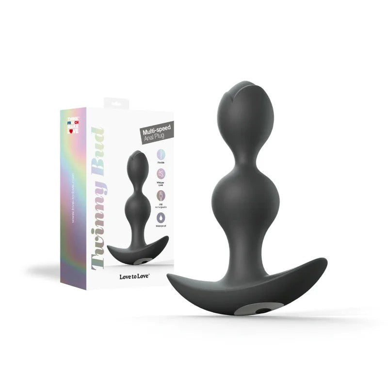 LoveToLove–TwinnyBudAnalPlug(Black)