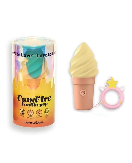 LovetoLoveCand’iceIceCreamConeStimulator–VanillaPop