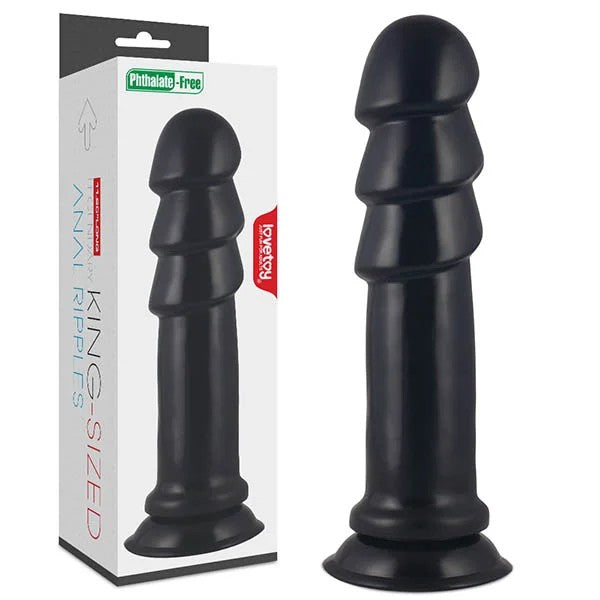 Lovetoy–11″King-SizedAnalRipples(Black)