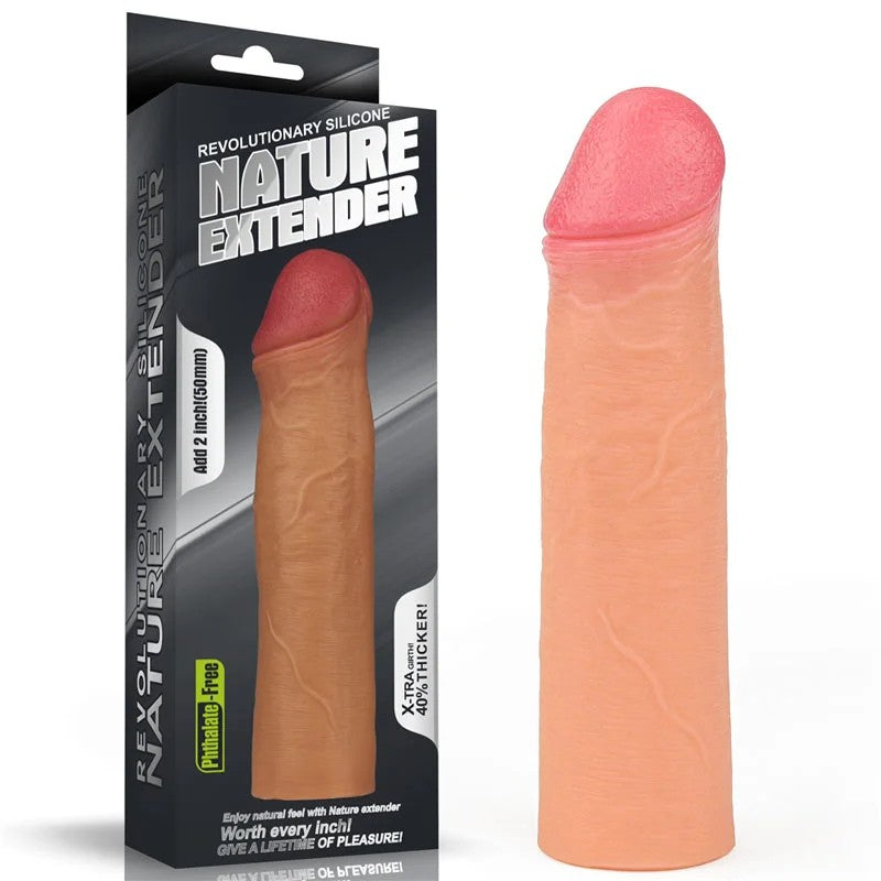 LoveToy–2″PenisExtenderSleeve(LightFlesh)