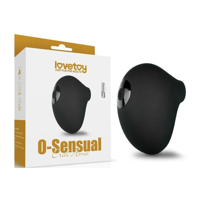 Lovetoy–O-SensualOralAmaClitoralSuctionVibrator(Black)