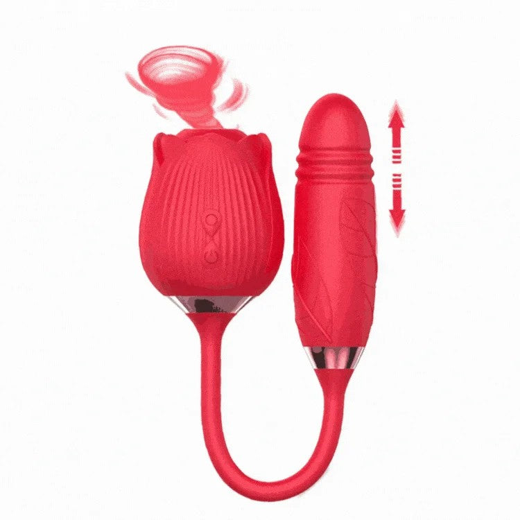 Lurevibe–New2In1RoseFlowerToyPro2