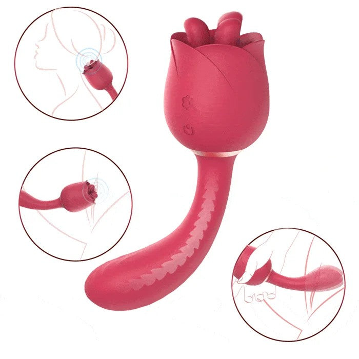 Lurevibe–RoseMassageVibratorsForWomen