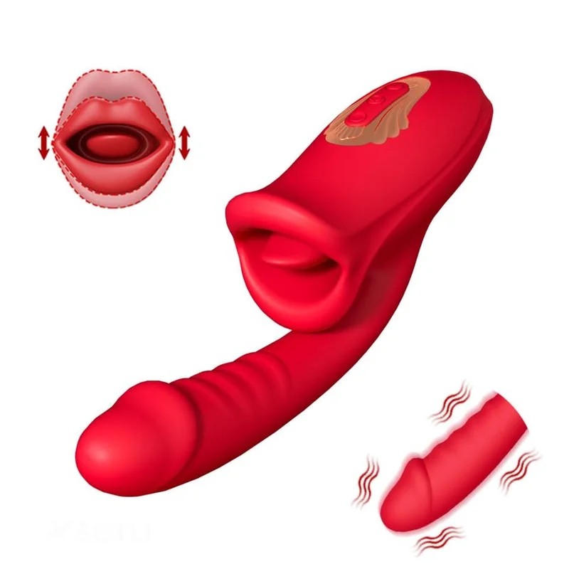Lurevibe–RoseMuncherBiteVibratorGSpotClitorisStimulator