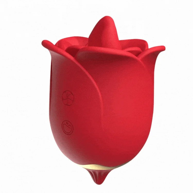 Lurevibe-RoseToysNipplesClitoralsStimulatorWithTongueForWomen