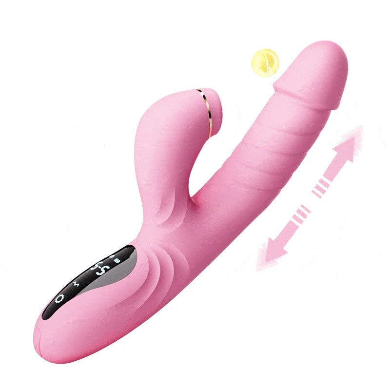 Lurevibe–SuckTelescopicHeatingVibrator
