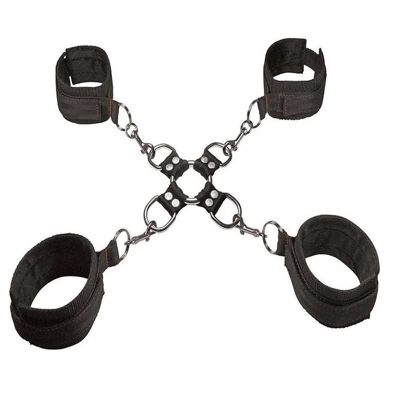 Manbound–5pieceHogTie&CuffSet(Black)