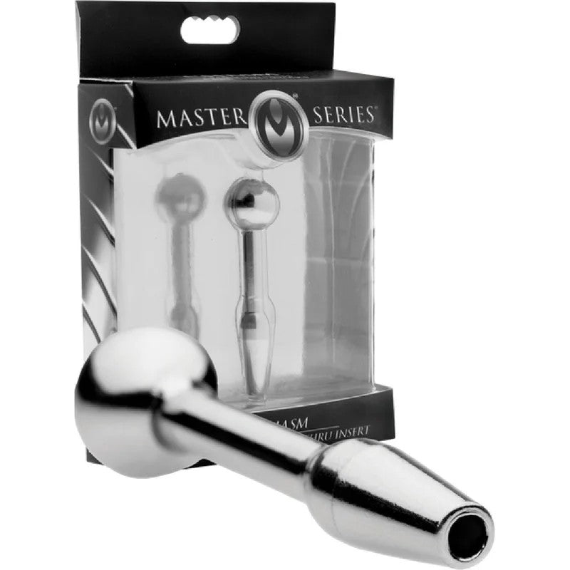 MasterSeries–ChasmStainlessSteelCum-ThruUrethralInsert|UrethralToy