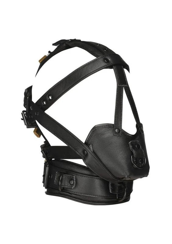 MasterSeriesLockableHeadHarnesswithMuzzle
